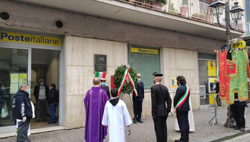 Pagani commemora i defunti e ricorda il sacrificio del tenente Pittoni