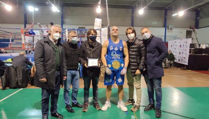 Chiusa la tre giorni di boxe a Pagani, Coppola sul podio. Il sindaco: “Nostro orgoglio”