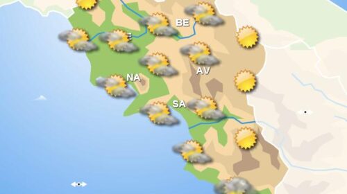 Meteo domani, in Campania giornata del 1 Maggio con cieli sereni o poco nuvoloso