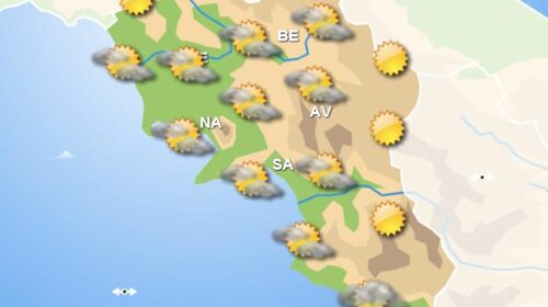 Meteo domani, in Campania cieli sereni e tempo asciutto