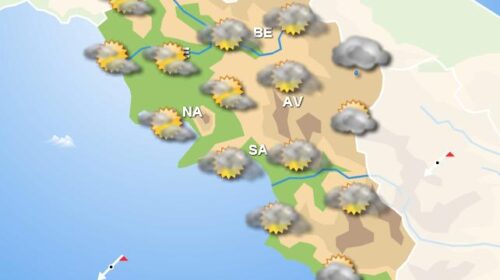 Meteo domani, in Campania tempo instabile su gran parte della regione