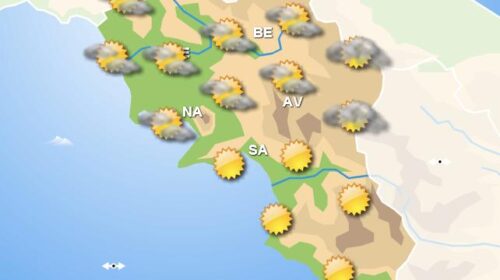 Meteo domani, in Campania cieli sereni su tutta la regione