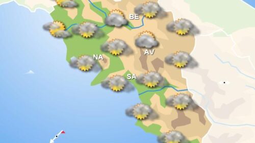 Meteo domani, in Campania nuvole in transito sia al mattino che al pomeriggio