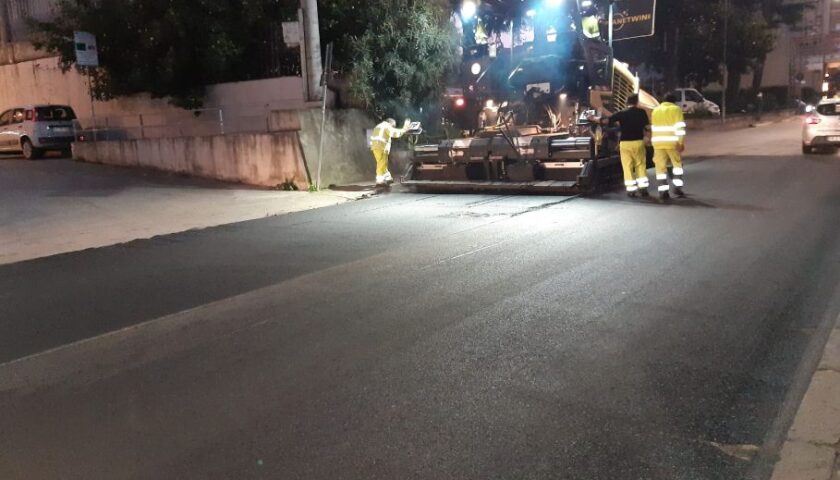  Roccapiemonte, sulla SP 107 quasi ultimati i lavori di messa in sicurezza
