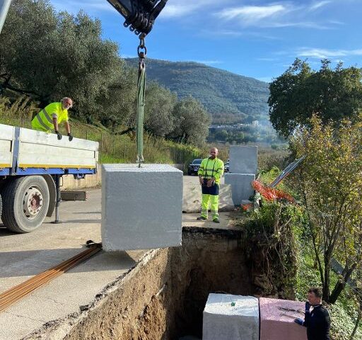 A Giffoni Sei Casali concluso l’intervento sulla Strada Provinciale 26/b