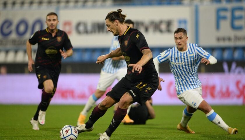 A Ferrara arriva la prima sconfitta stagionale, Salernitana superata dalla Spal