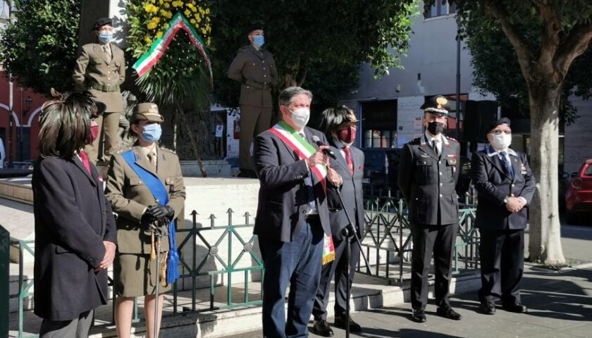 Nocera Inferiore, 4 Novembre: celebrazione in Piazza Trieste e Trento