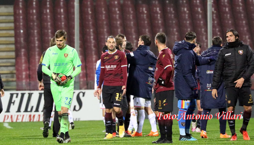 La fotogallery di Salernitana – Lecce