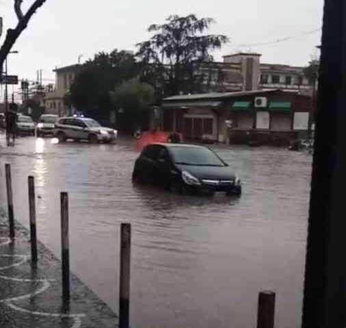 Maltempo, acqua alta a Scafati come a Venezia