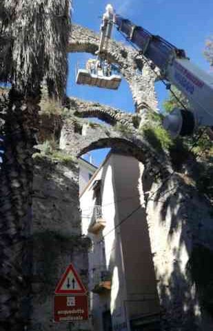 Salerno, partono le operazioni per la messa in sicurezza del “Ponte dei Diavoli”