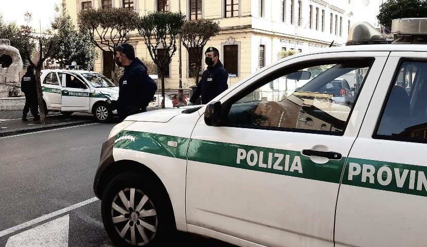 Controlli anti covid della Polizia provinciale: verbali per il divieto della mobilità da fuori provincia