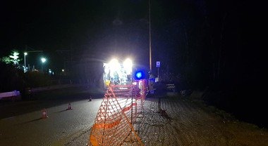 Maltempo, smottamento nella notte sulla Ravello/Chiunzi a Tramonti