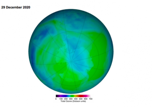 Omm, si è chiuso il buco dell’ozono record in Antartide