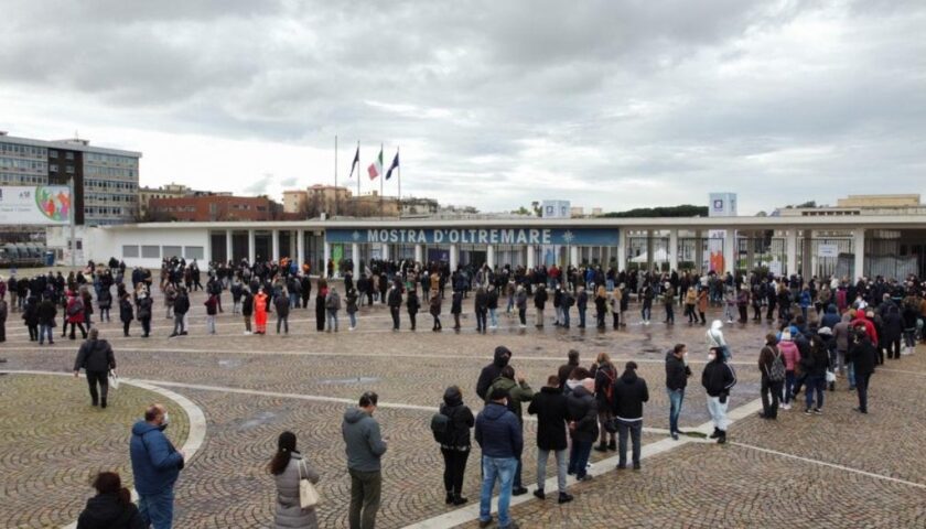 A Napoli falsi disabili per farsi vaccinare