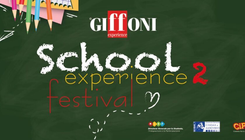 SCHOOL EXPERIENCE II: CON GIFFONI TORNA, IN DIGITAL EDITION, IL CINEMA PER LA SCUOLA PROMOSSO DA MIUR E MIBACT