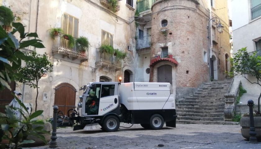 RISULTATI ECCELLENTI DELLA SARIM AD EBOLI NELLA GESTIONE DEL SERVIZIO DI IGIENE URBANA