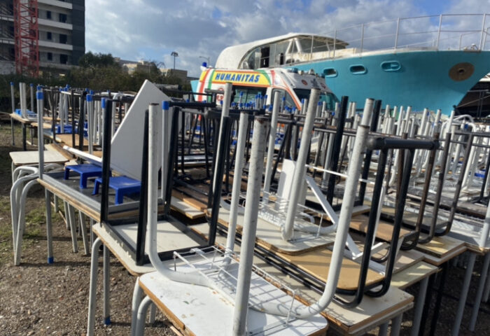 HUMANITAS, DA SALERNO UNA NAVE DI SOLIDARIETÀ VERSO LA LIBERIA