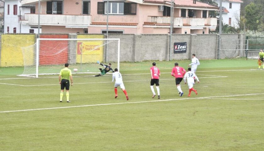 Pareggio “beffa” per la Polisportiva Santa Maria