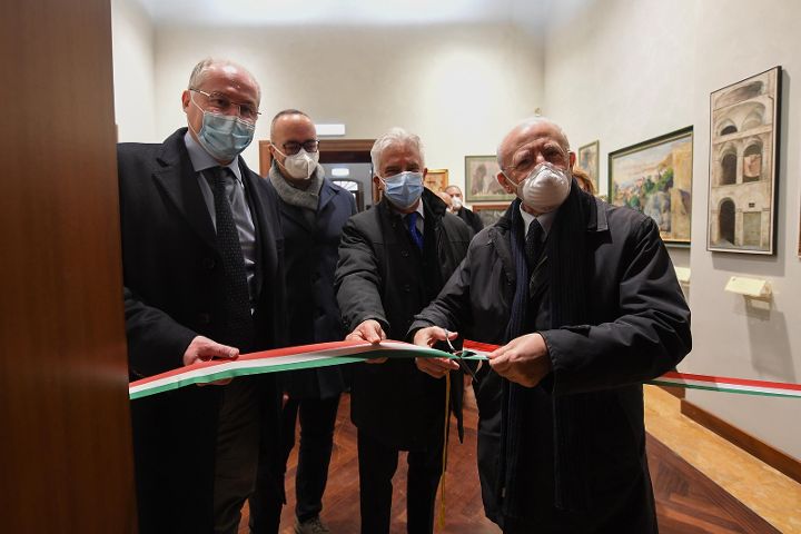 Inaugurata con De Luca la mostra “A sud del Barocco” nel nuovo lotto della Pinacoteca