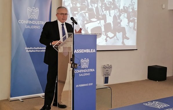 Ferraioli presidente Confindustria Salerno, squadra confermata