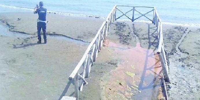 Salerno, acqua rossa a Santa Teresa: arrivano gli ispettori del Ministero all’Ambiente