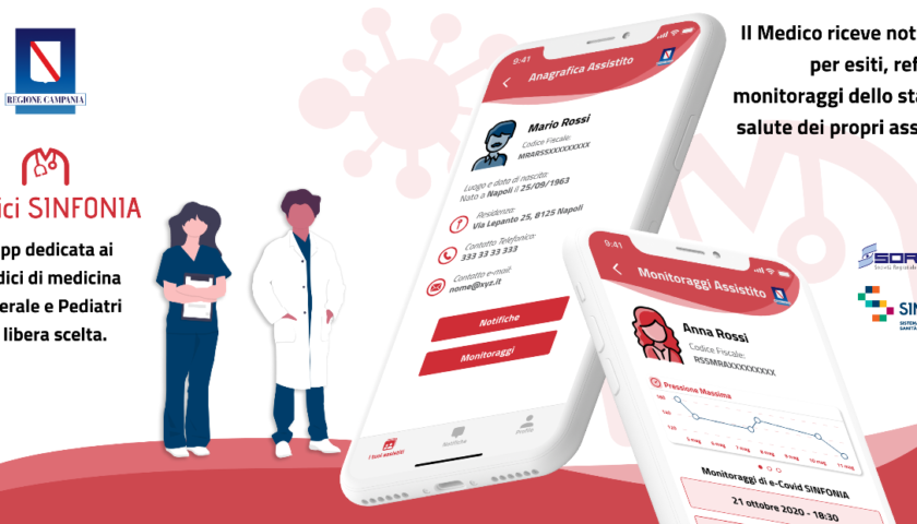 Medici Sinfonia, l’App per i Medici di Medicina generale e i Pediatri di libera scelta