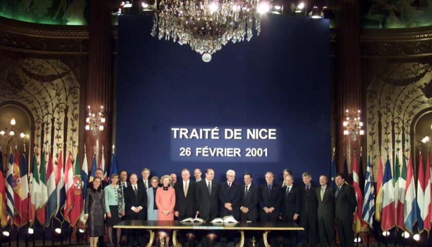 Europa, il 26 febbraio 2001 il Trattato di Nizza modifica Maastricht e Roma