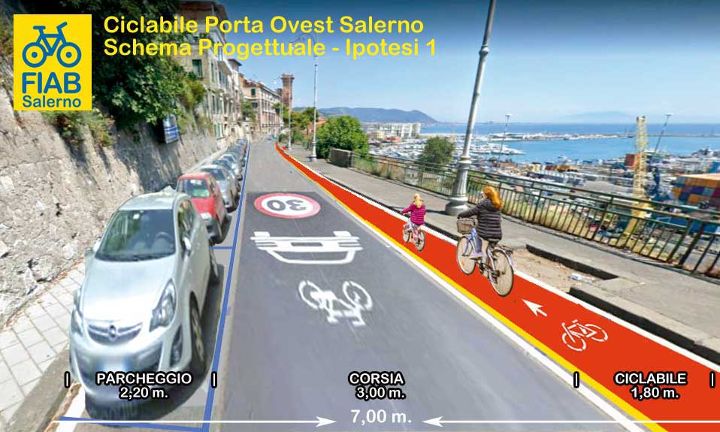 LA FIAB: “RIAPRIAMO SALERNO ALLE BICICLETTE, IN BICI SICURI SU VIA CROCE”