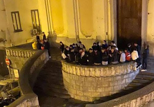 Salerno, pic nic a Santa Sofia: comitiva di giovani multata