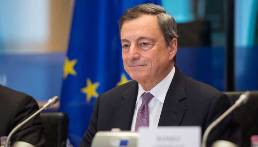 Draghi, la fiducia degli italiani va oltre il 60%