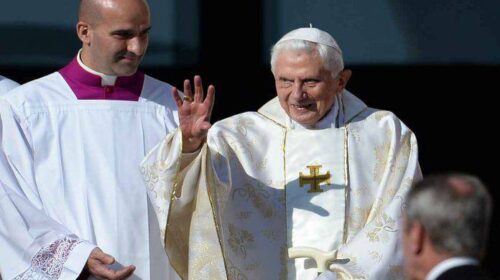 Il 24 aprile del 2005 prima Santa Messa da Papa per Benedetto XVI