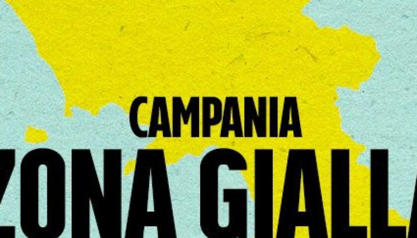 La Campania resta zona gialla