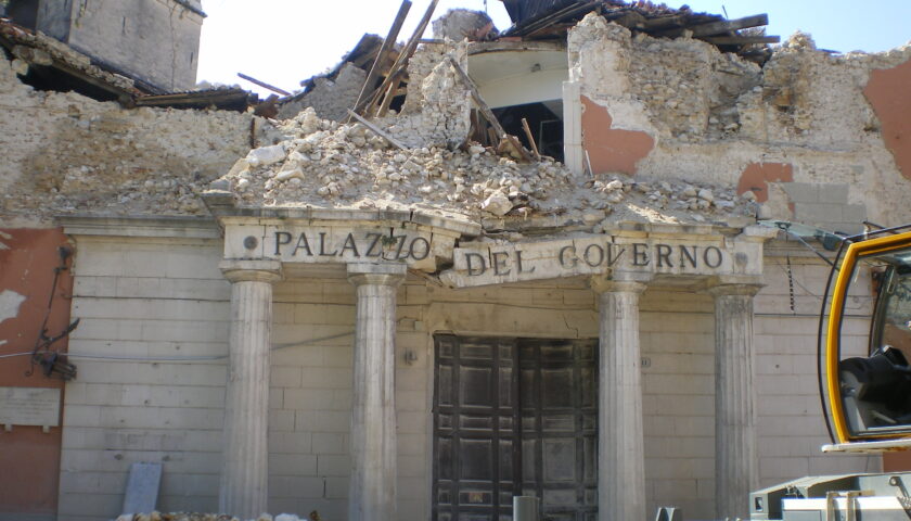 Il 6 aprile 2009 un terremoto devasto’ L’Aquila