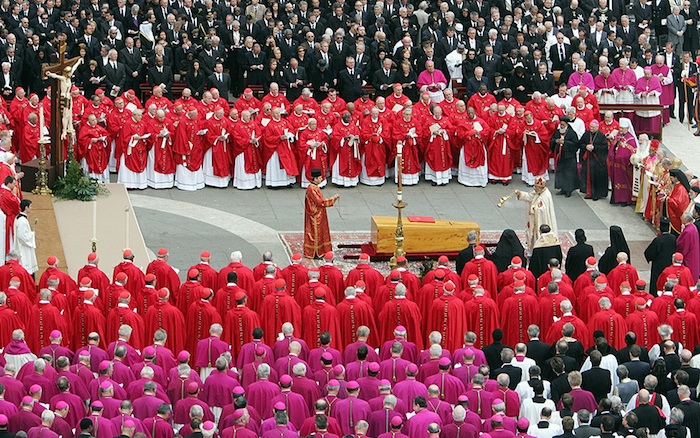 L’8 APRILE 2005 IL PIÙ GRANDE FUNERALE DELLA STORIA ALLA MORTE DI GIOVANNI PAOLO II