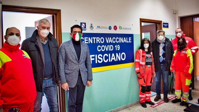 A Fisciano parte il centro vaccinale