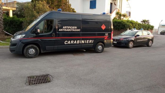 Pontecagnano, ordigno bellico inesploso trovato in litoranea