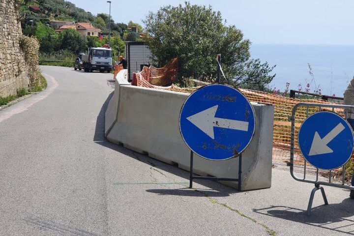 SP 15. Proseguono i lavori fra Pollica e Acciaroli 