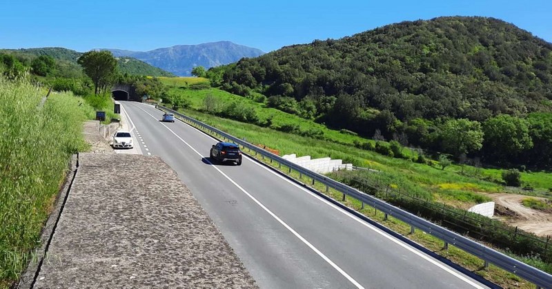 Disagi per la chiusura al traffico del tratto di Fondovalle Sele