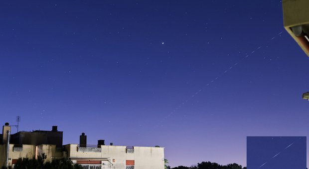 Razzo cinese fotografato nei cieli di Roma, allerta nel Centro Sud d’Italia e nel resto del mondo