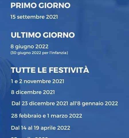 Scuola: nuovo calendario, si parte il 15 settembre con chiusura a giugno