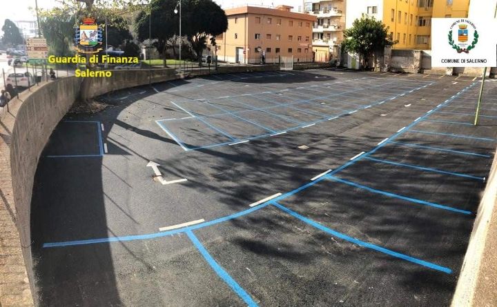 PARCHEGGIO “EX GENIO CIVILE”: SABATO LA GUARDIA DI FINANZA ED IL COMUNE DI SALERNO INAUGURANO LA NUOVA AREA DI SOSTA IN CENTRO