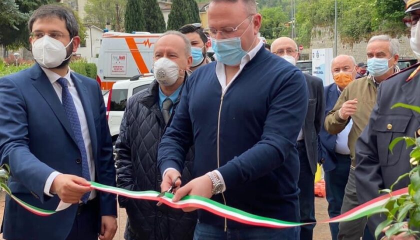 Pellezzano, inaugurato centro vaccinale