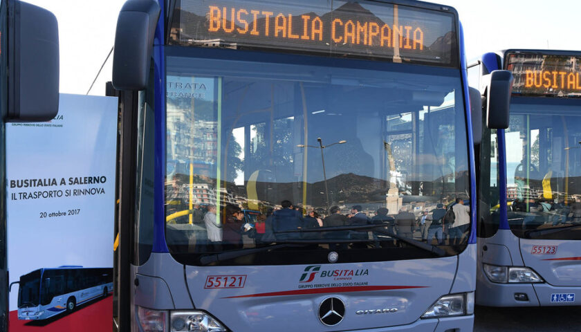 Salerno, denuncia e sciopero contro Busitalia