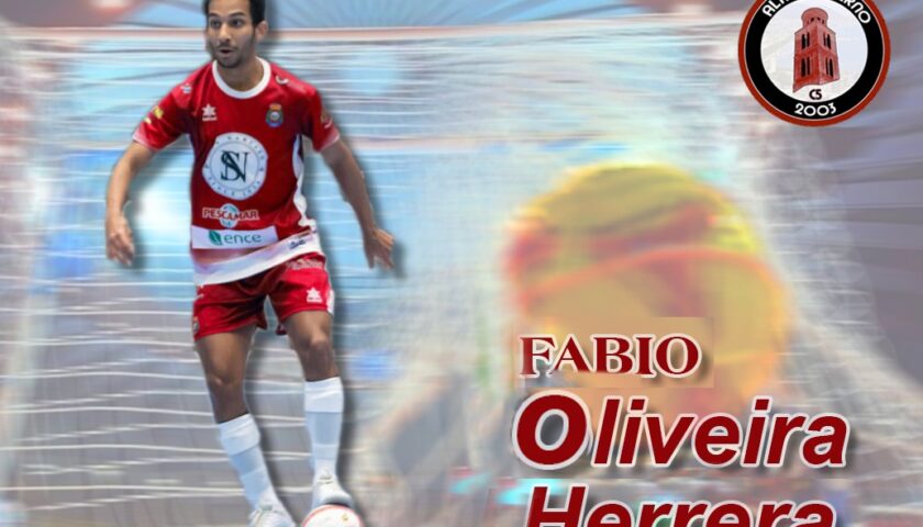 Fabio Oliveira Herrera è un nuovo calcettista dell’Alma Salerno