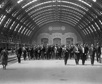 Il 1 luglio di 90 anni fa il taglio del nastro della stazione centrale di Milano