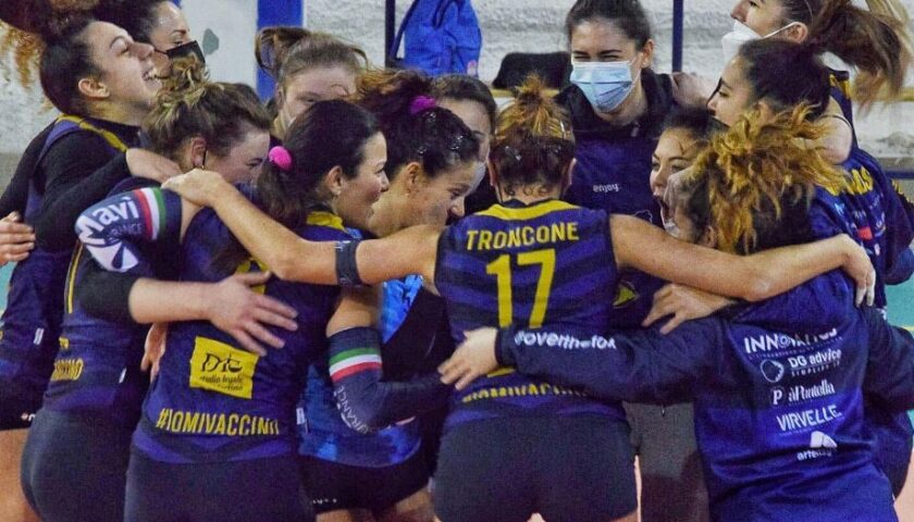 Polisportiva Salerno Guiscards, il team volley qualificato per la finale con due giornate d’anticipo