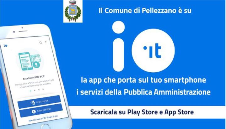 IL COMUNE DI PELLEZZANO APPRODA SU APP IO