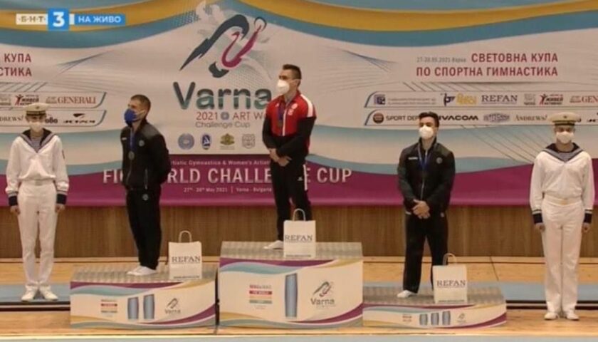 Ginnastica Artistica, Salvatore Maresca conquista l’argento alla World Challenge Cup