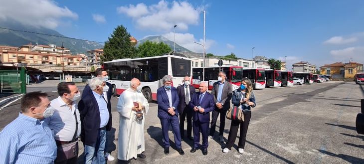 INAUGURATA A CAVA DE’ TIRRENI LA NUOVA AREA BUS, AUTO, TRENO