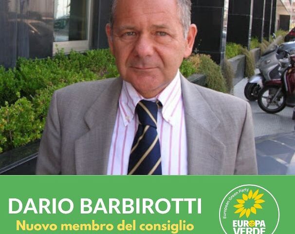 IL SALERNITANO DARIO BARBIROTTI NEL CONSIGLIO FEDERALE NAZIONALE DI EUROPA VERDE